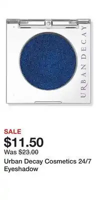 Ulta Beauty Urban Decay Cosmetics 24/7 Eyeshadow offer