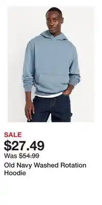 Old Navy Old Navy Washed Rotation Hoodie offer