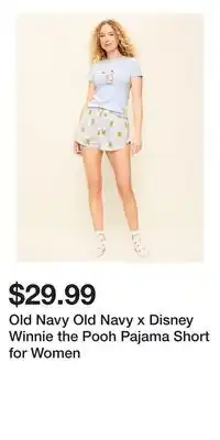 Old Navy Old Navy Old Navy x Disney Winnie the Pooh Pajama Short for Women offer