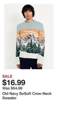 Old Navy Old Navy SoSoft Crew-Neck Sweater offer