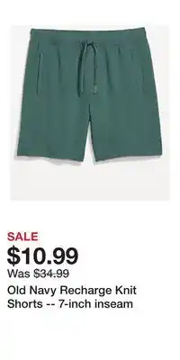 Old Navy Old Navy Recharge Knit Shorts -- 7-inch inseam offer