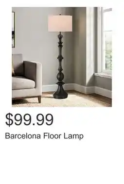 Costco Barcelona Floor Lamp offer
