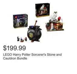 Costco LEGO Harry Potter Sorcerer's Stone and Cauldron Bundle offer