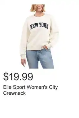 Costco Elle Sport Women's City Crewneck offer