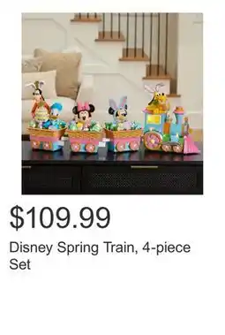 Costco Disney Spring Train, 4-piece Set offer