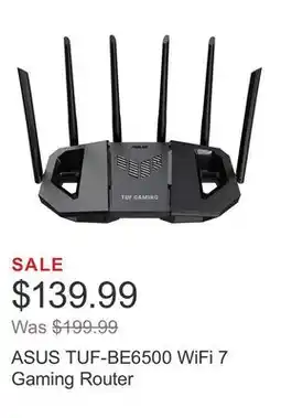 Costco ASUS TUF-BE6500 WiFi 7 Gaming Router offer