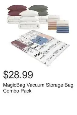 Costco MagicBag Vacuum Storage Bag Combo Pack offer