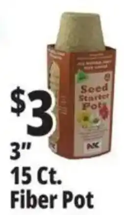 Ocean State Job Lot 15 ct. Fiber pot offer