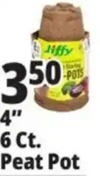 Ocean State Job Lot Peat pot offer