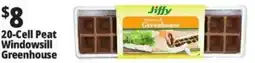 Ocean State Job Lot Jiffy 20-Cell Peat Windowsill Greenhouse offer