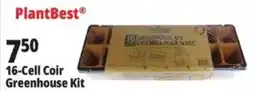 Ocean State Job Lot PlantBest 16-Cell Coir Greenhouse Kit offer