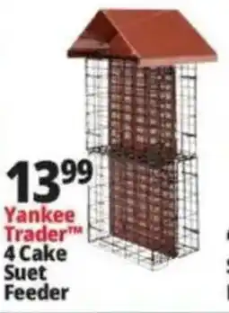Ocean State Job Lot Yankee Trader 4 cake suet feeder offer