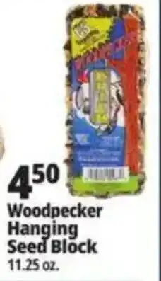Ocean State Job Lot Woodpecker Hanging Seed Block offer