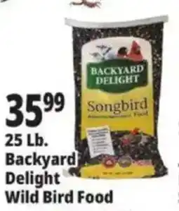 Ocean State Job Lot Backyard Delight Wild Bird Food offer