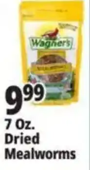 Ocean State Job Lot Dried mealworm offer