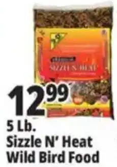 Ocean State Job Lot Sizzle N' Heat Wild Bird Food offer