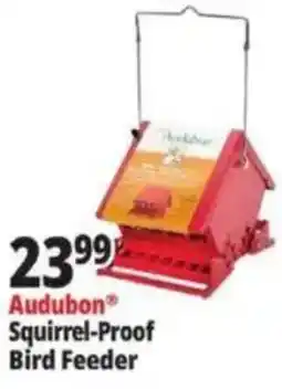 Ocean State Job Lot Audubon Squirrel-Proof Bird Feeder offer