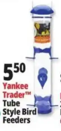 Ocean State Job Lot Yankee Trader Tube Style Bird Feeders offer