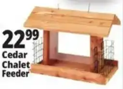 Ocean State Job Lot Cedar Chalet Feeder offer