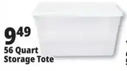 Ocean State Job Lot Sterilite 56 Quart Storage Tote offer