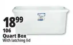 Ocean State Job Lot 106 Quart Box offer