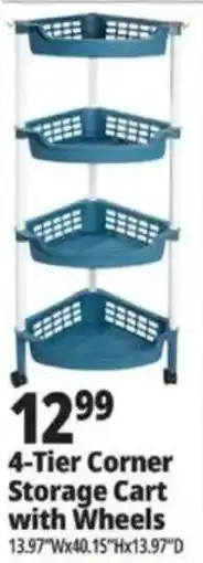Ocean State Job Lot Storage Cart with Wheels offer