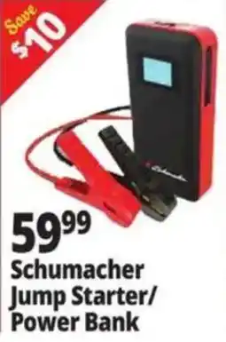 Ocean State Job Lot Schumacher Jump Starter Power Bank offer