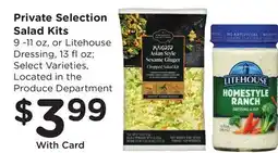 Ralphs Private Selection Salad Kits offer