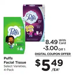 Ralphs Puffs Facial Tissue offer