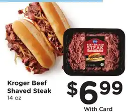 Ralphs Kroger Beef Shaved Steak offer