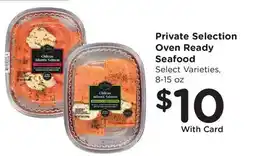 Ralphs Private Selection Oven Ready Seafood offer