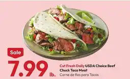 Stater Bros USDA Choice Beef Chuck Taco Meat offer