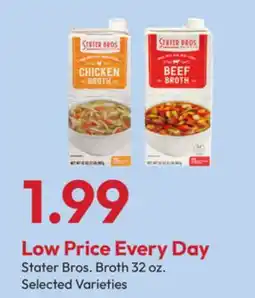 Stater Bros Stater Bros. Broth offer