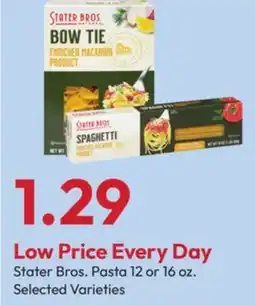 Stater Bros Stater Bros. Pasta offer