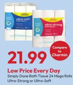 Stater Bros Simply Done Bath Tissue offer