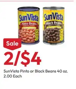 Stater Bros SunVista Pinto or Black Beans offer