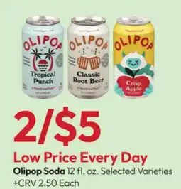 Stater Bros Olipop Soda offer