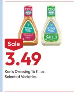 Stater Bros Ken's Dressing offer