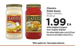 Food 4 Less Classico Pasta Sauce offer
