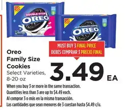 Food 4 Less Oreo Family Size Cookies offer