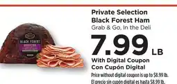 Food 4 Less Private Selection Black Forest Ham offer