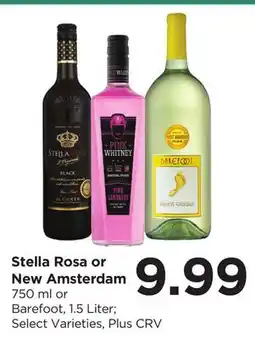 Food 4 Less Stella Rosa or New Amsterdam offer