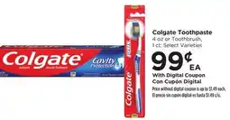 Food 4 Less Colgate Toothpaste offer