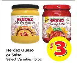 Food 4 Less Herdez Queso or Salsa offer