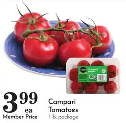 Pavilions Campari Tomatoes offer