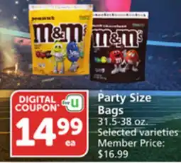 Pavilions Party Size Bags offer