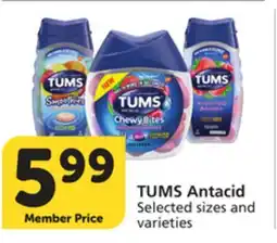 Pavilions TUMS Antacid offer