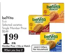 Pavilions belVita offer