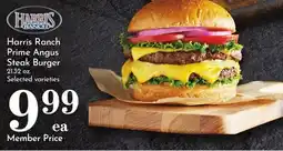Pavilions Harris Ranch Prime Angus Steak Burger offer