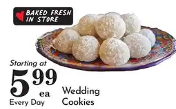Pavilions Wedding Cookies offer
